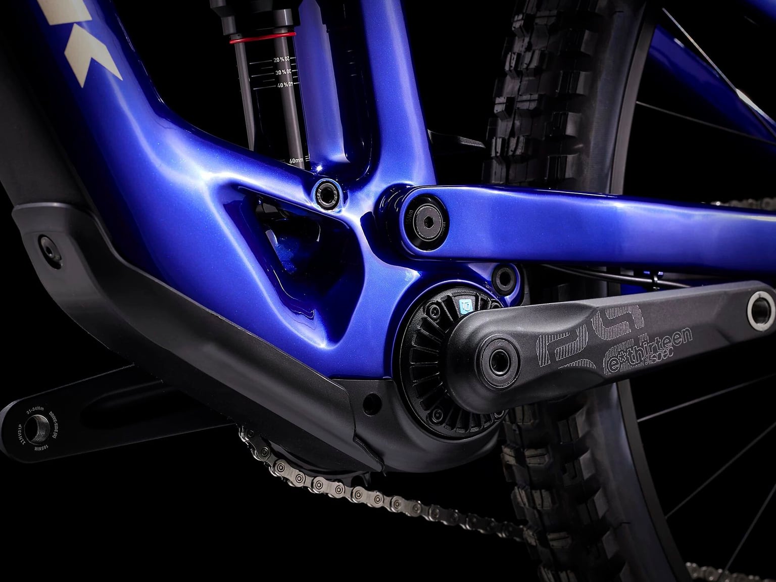 Trek Trek Fuel EXe 9.5 29 Mountain bike elettrica (Fully) blu 3