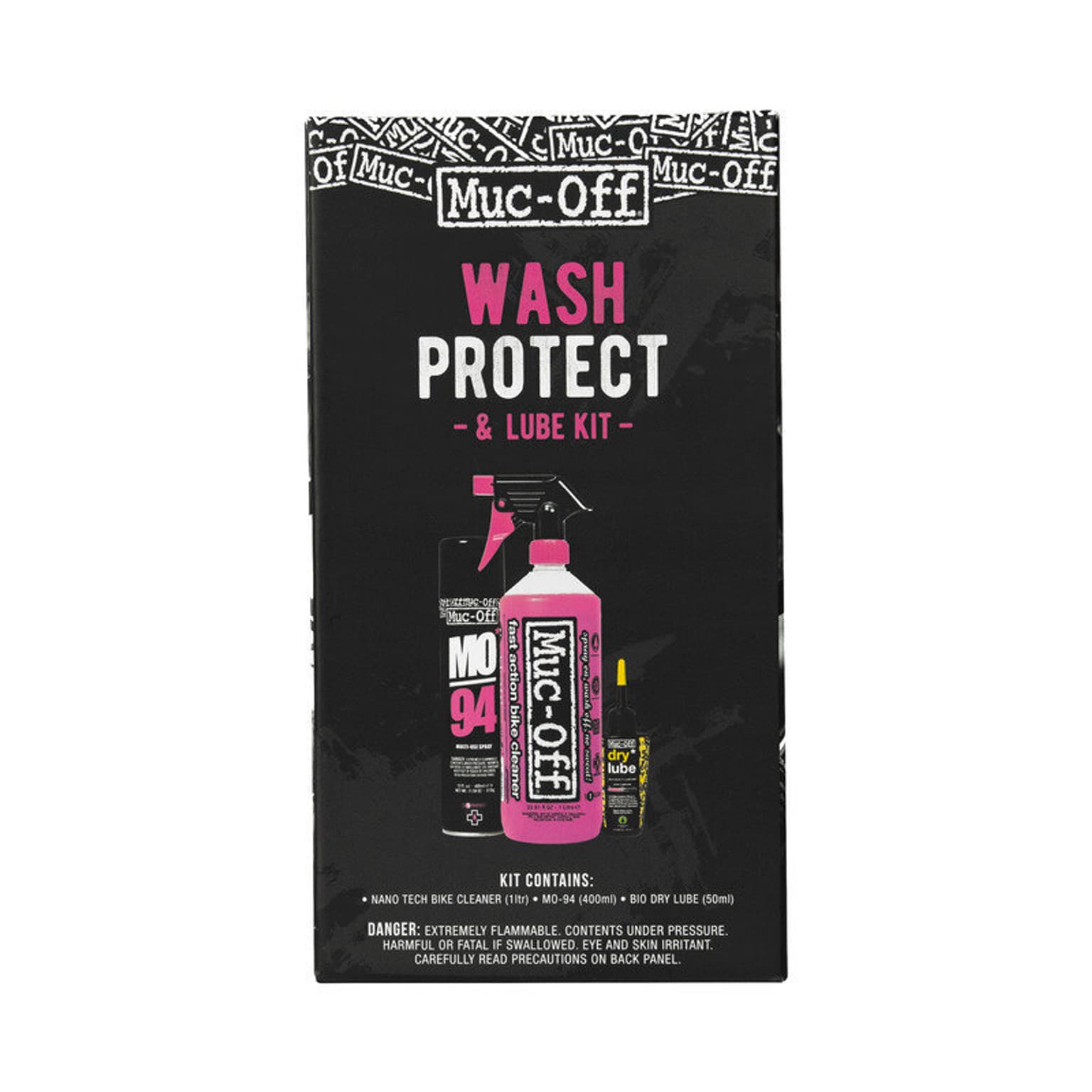 MucOff MucOff Kit de lubrification Wash, Protect and Dry Lube Détergent 1