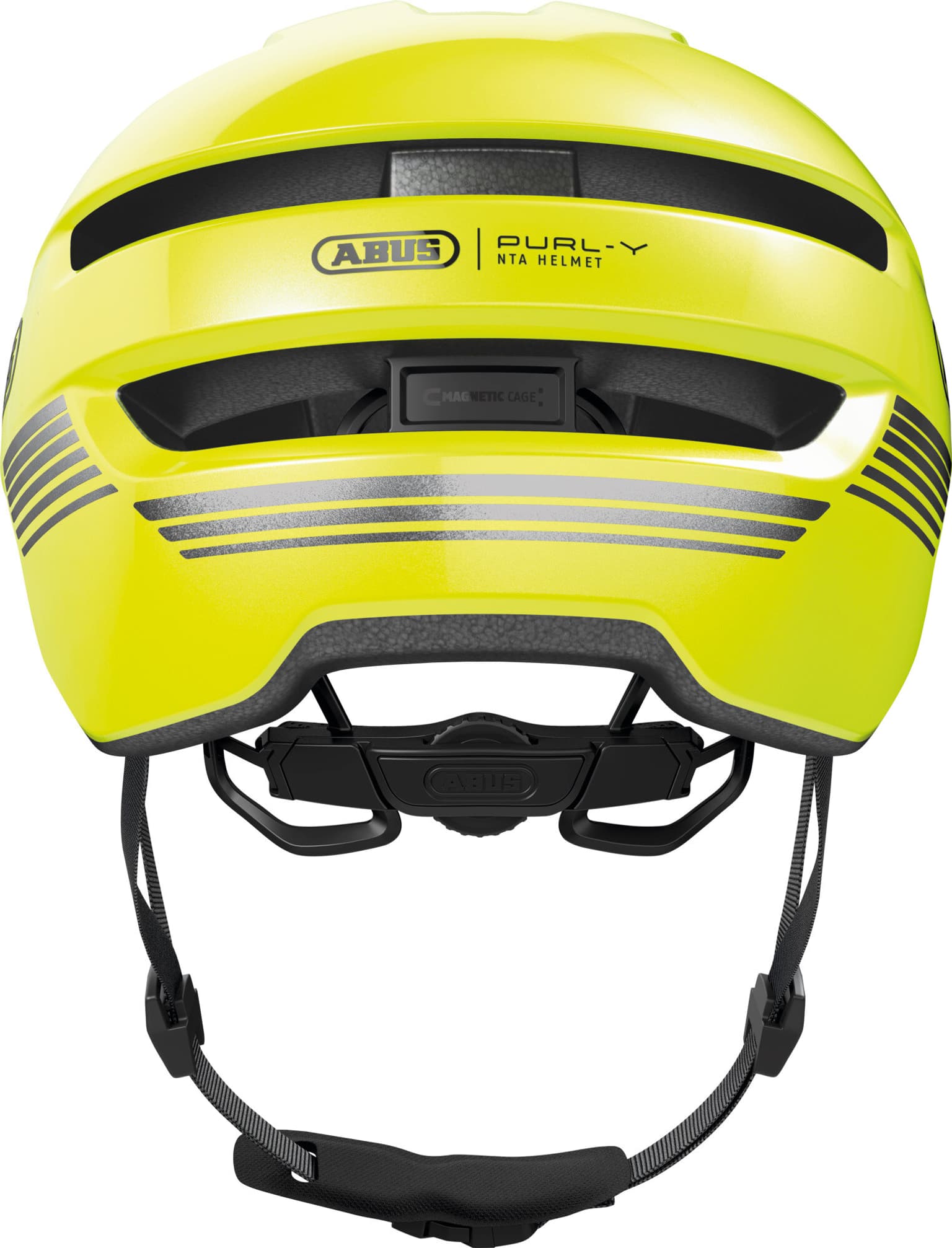 Abus PURL-Y Casco da bicicletta giallo neon 5