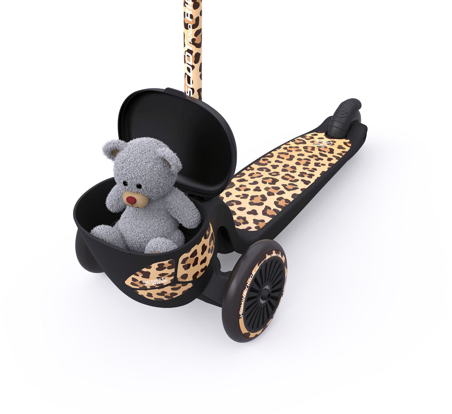 Scoot and Ride Scoot and Ride Highwaykick 2 Lifestyle Leopard Trottinettes 7