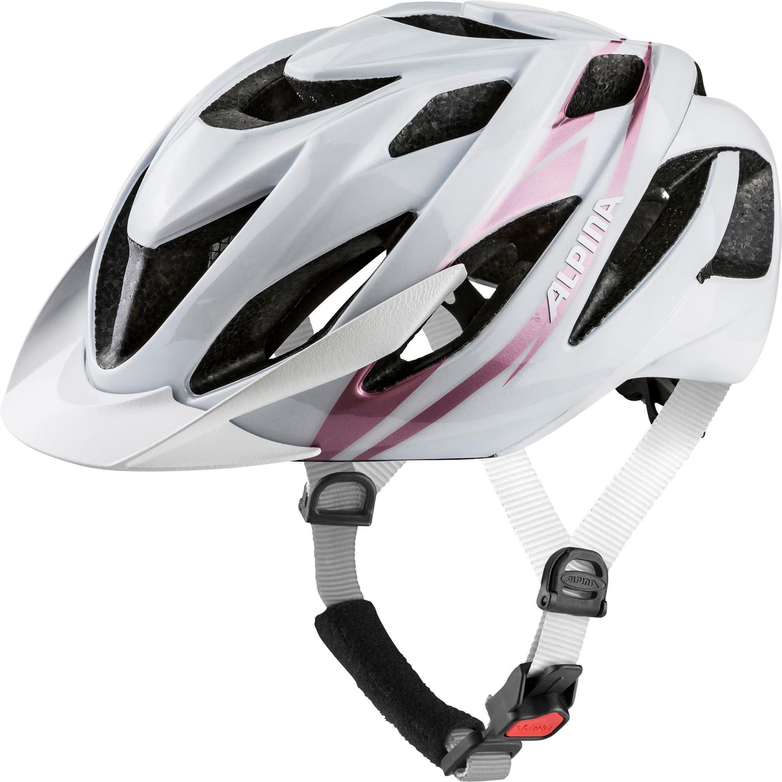 Alpina Lavarda Casque de vélo rose ce 1