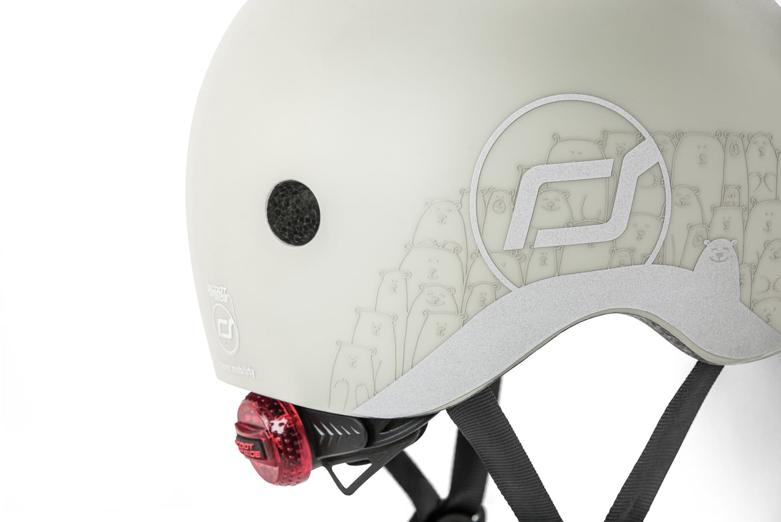 Scoot and Ride Scoot and Ride Reflective Ash Casque de patinage lut 2