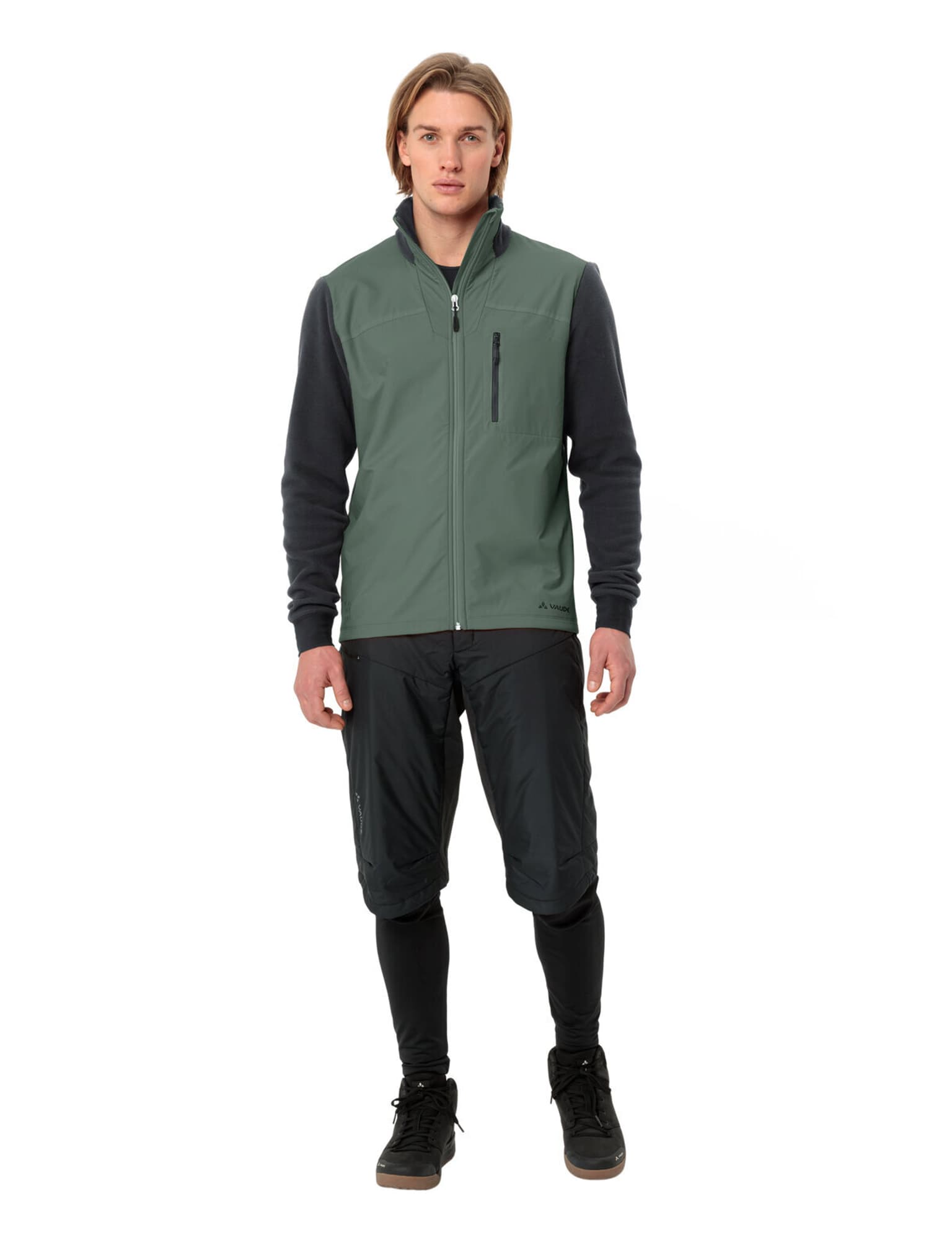 Vaude Minaki Mid Fleecejacke Schwarz 7