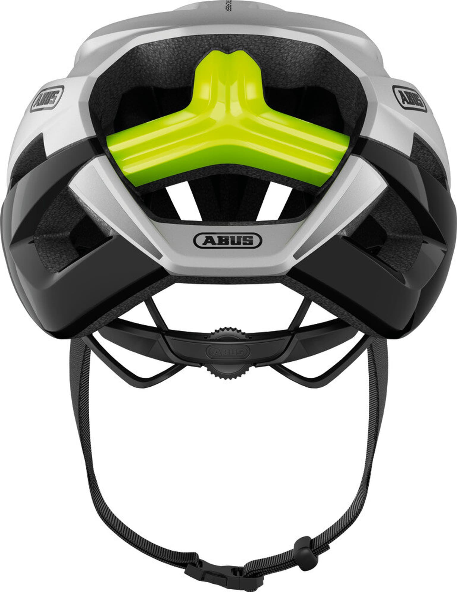 Abus StormChaser Velohelm silberfarben 3