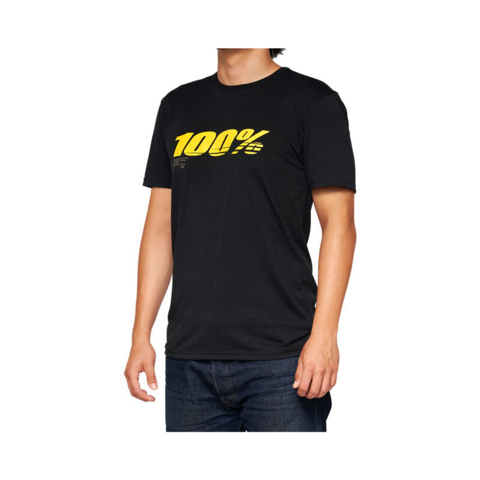 100% 100% Speed T-shirt noir 1