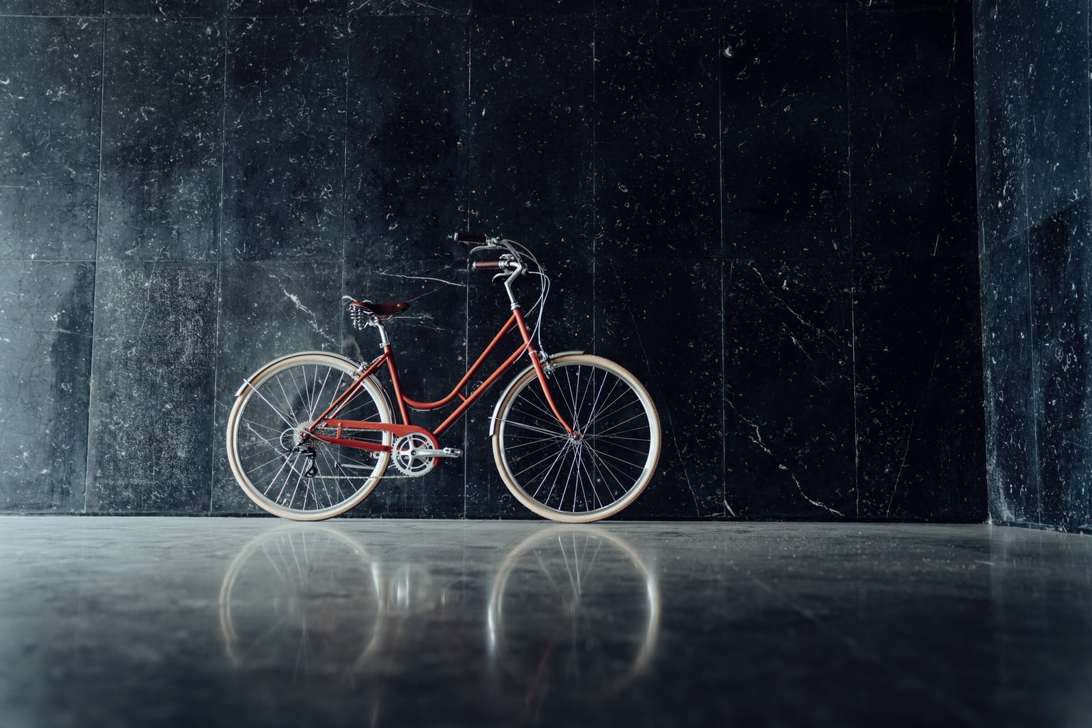 Siech Cycles Siech Cycles Comfort 8-Speed Bicicletta da città arancio 2