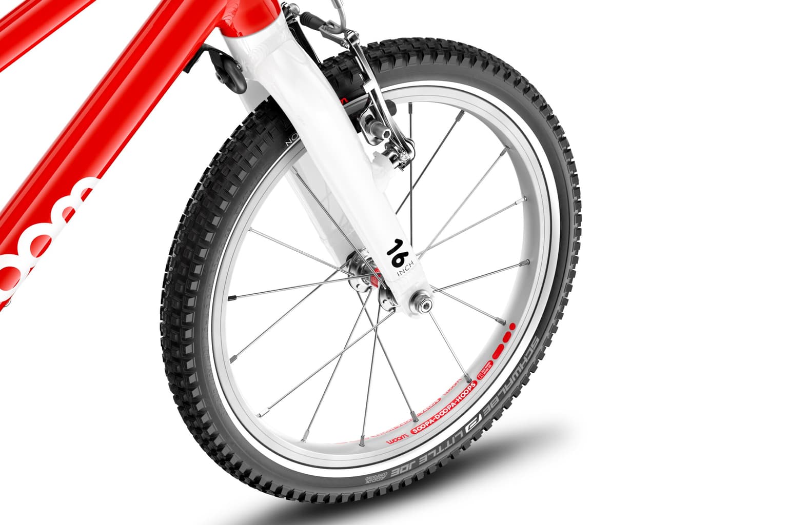 woom woom 3 16 Bicicletta per bambini rosso 9