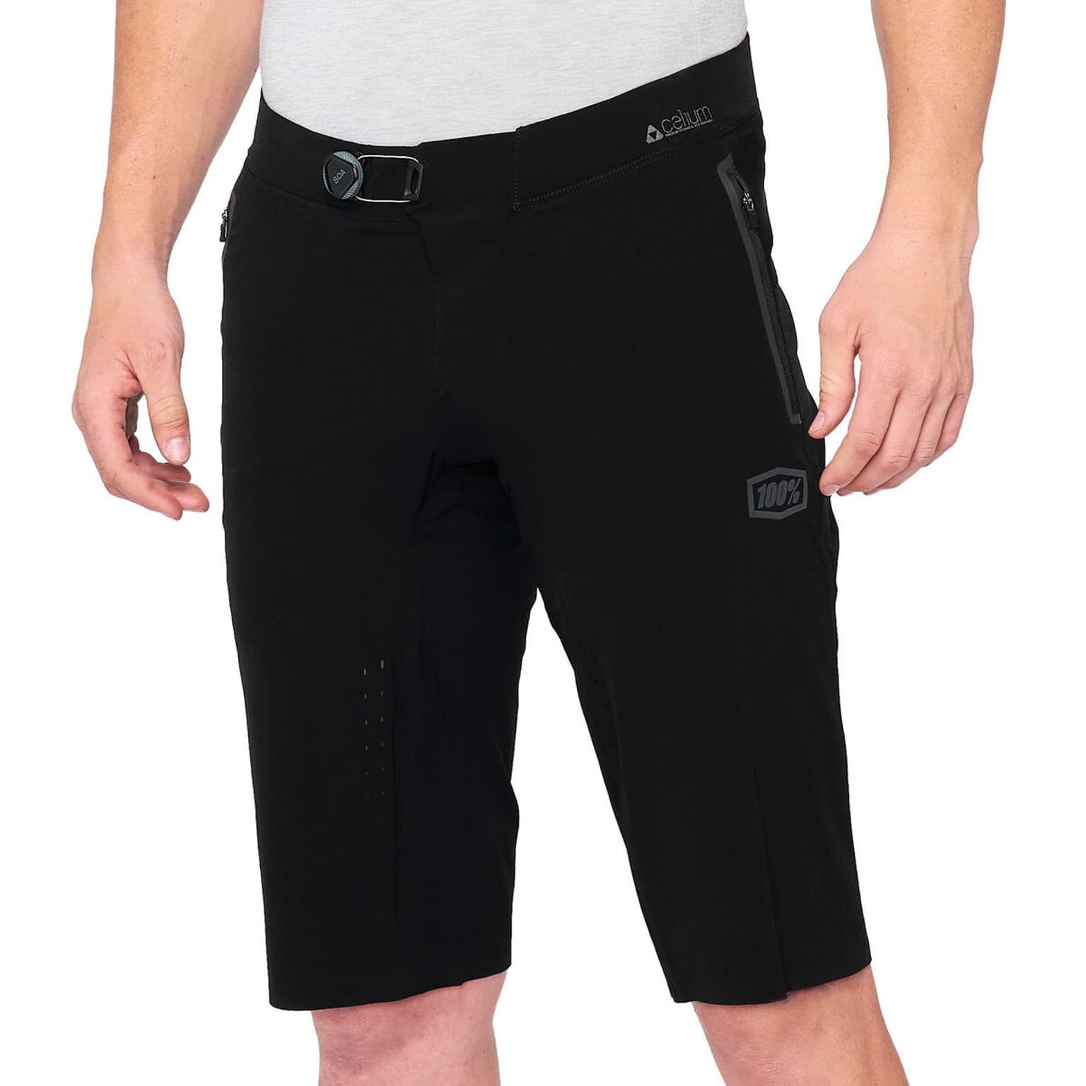 100% Celium Pantaloncini da bici nero 1