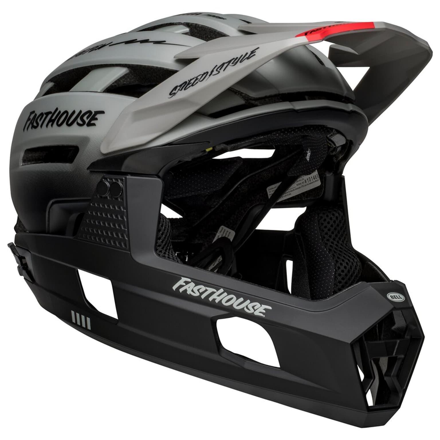 Bell Super Air R MIPS Casco da bicicletta nero fumo 1