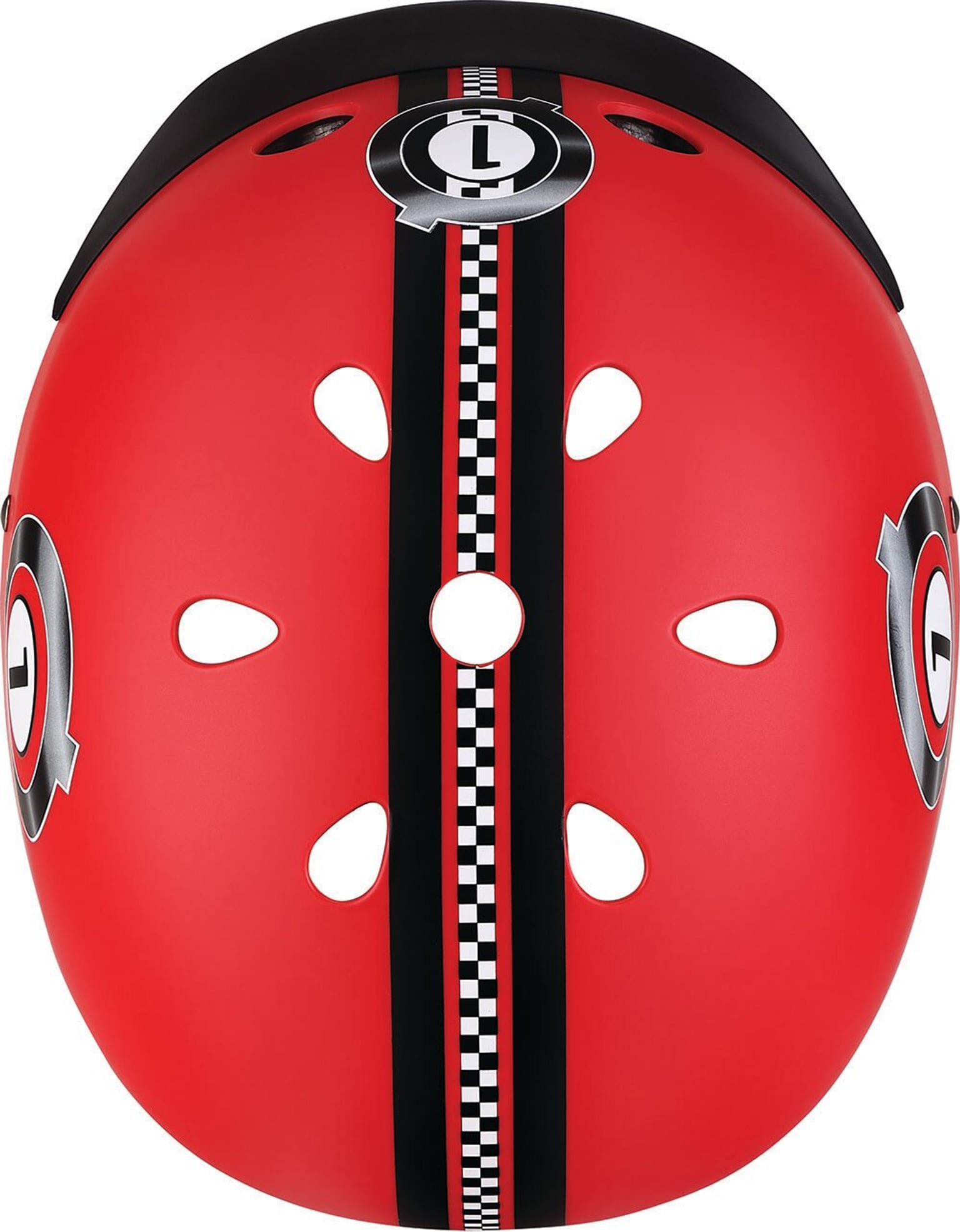 Globber Elite Lights Skatehelm rot 5