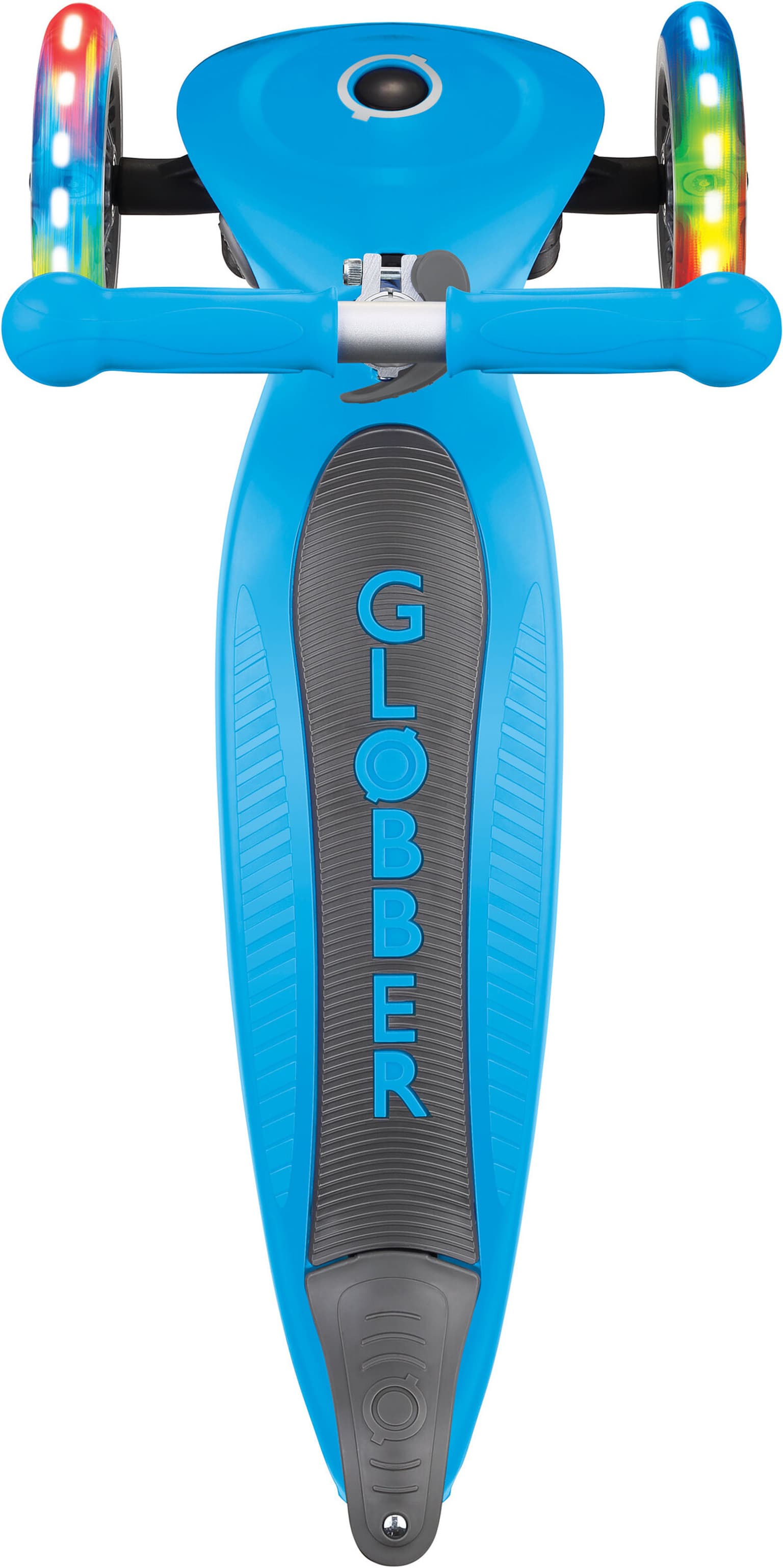 Globber Globber Primo Foldable Lights Scooter bleu-claire 2