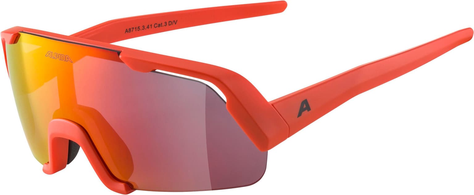 Alpina Alpina ROCKET YOUTH Sportbrille dunkelrot 1