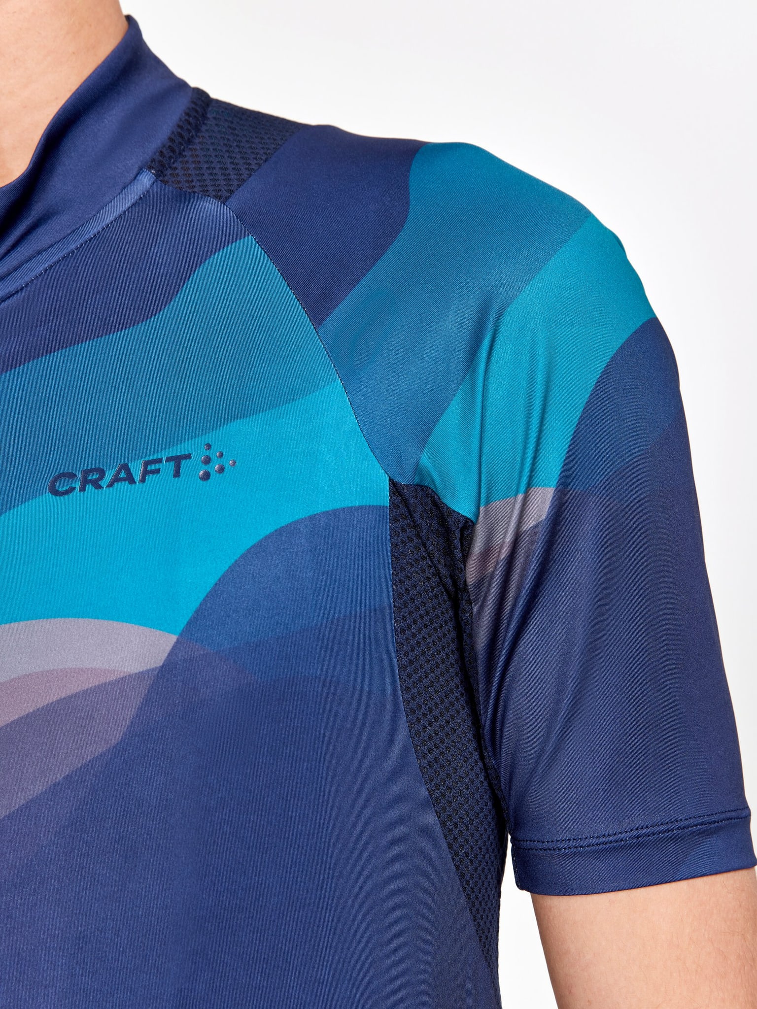 Craft Craft Adv Endur Graphic Jersey Chemise de vélo bleu-marine 4