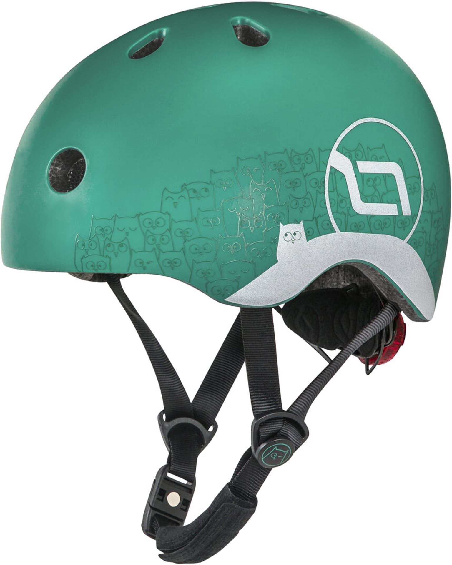 Scoot and Ride Scoot and Ride Reflective Forest Skatehelm smaragd 1