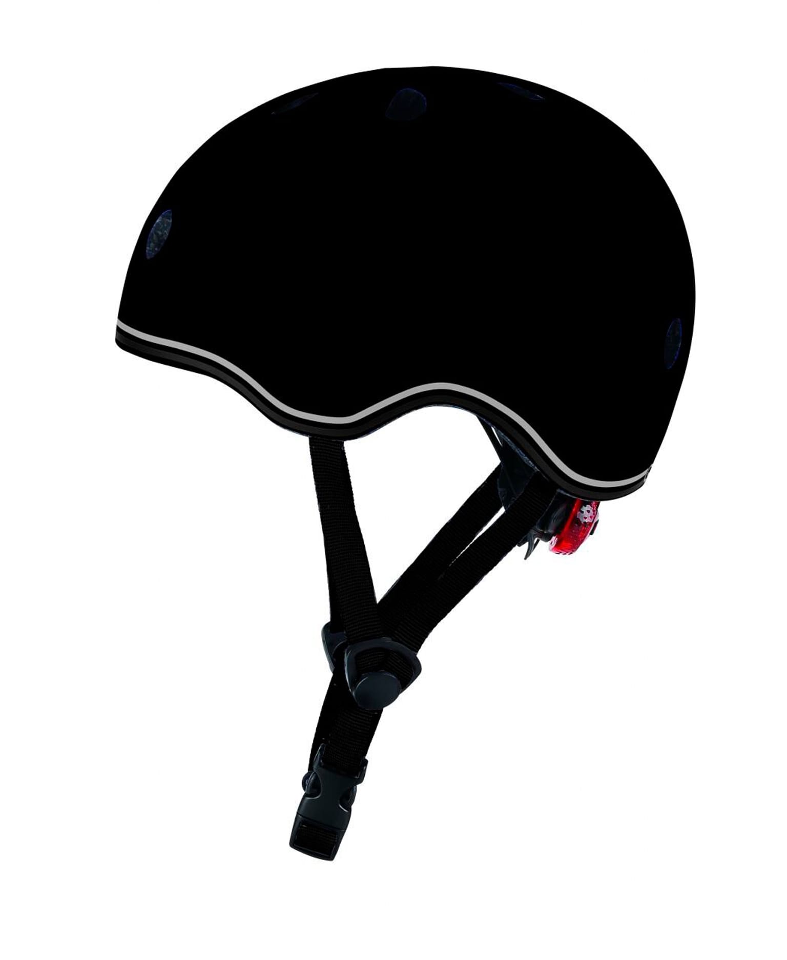 Globber Evo Lights Casco da pattinaggio nero 1