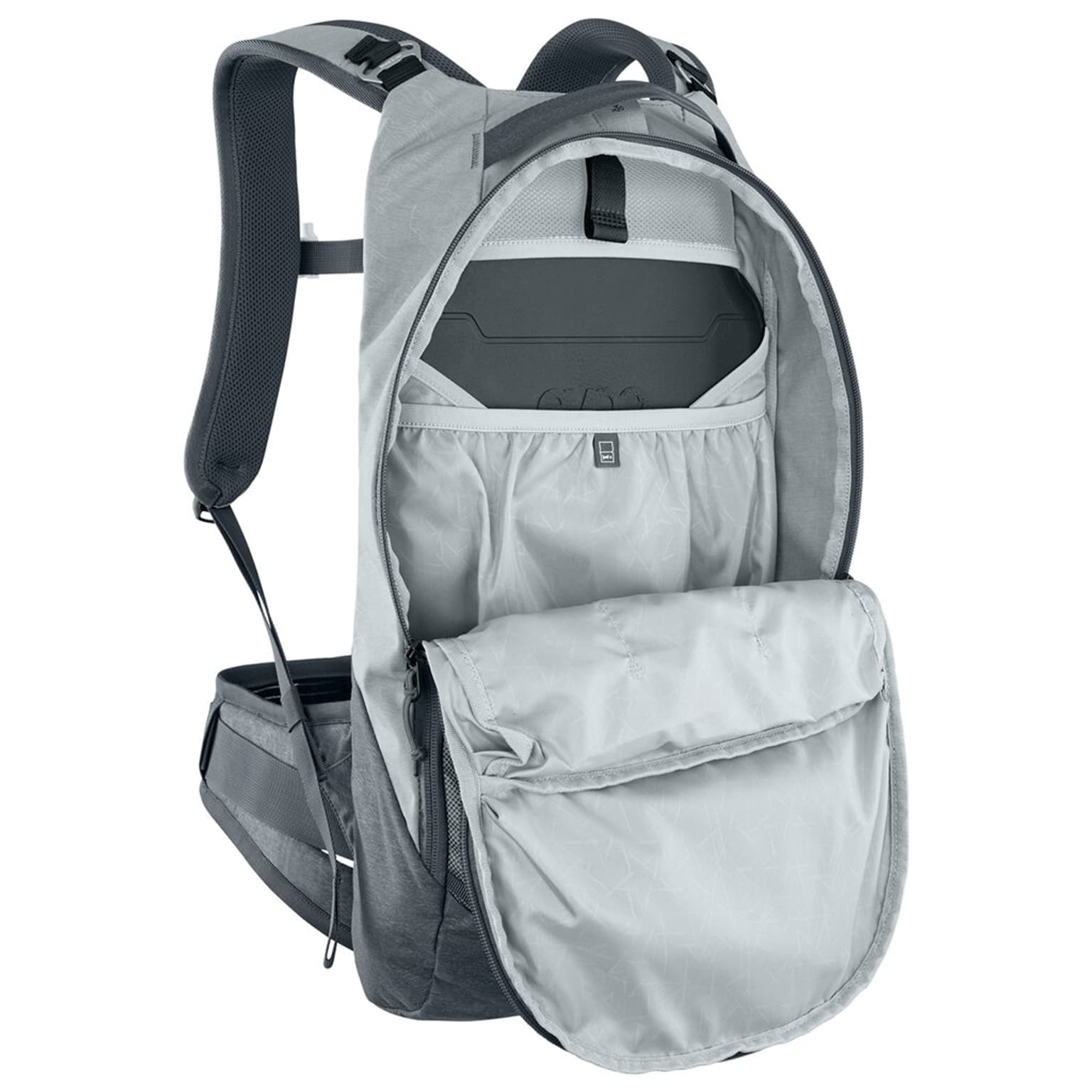 Evoc Evoc Trail Pro 10L Backpack Protektorenrucksack gris-claire 4