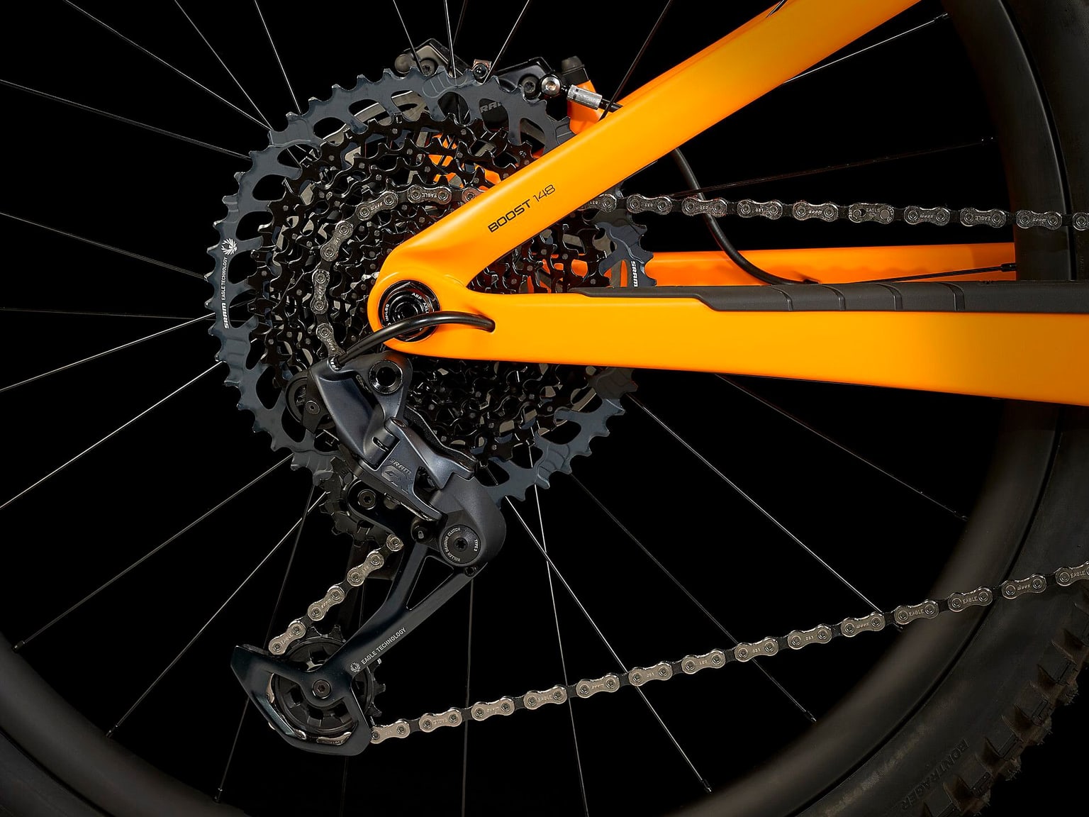 Trek Trek Remedy 9.8 GX 27.5 Mountainbike Enduro (Fully) arancio 3