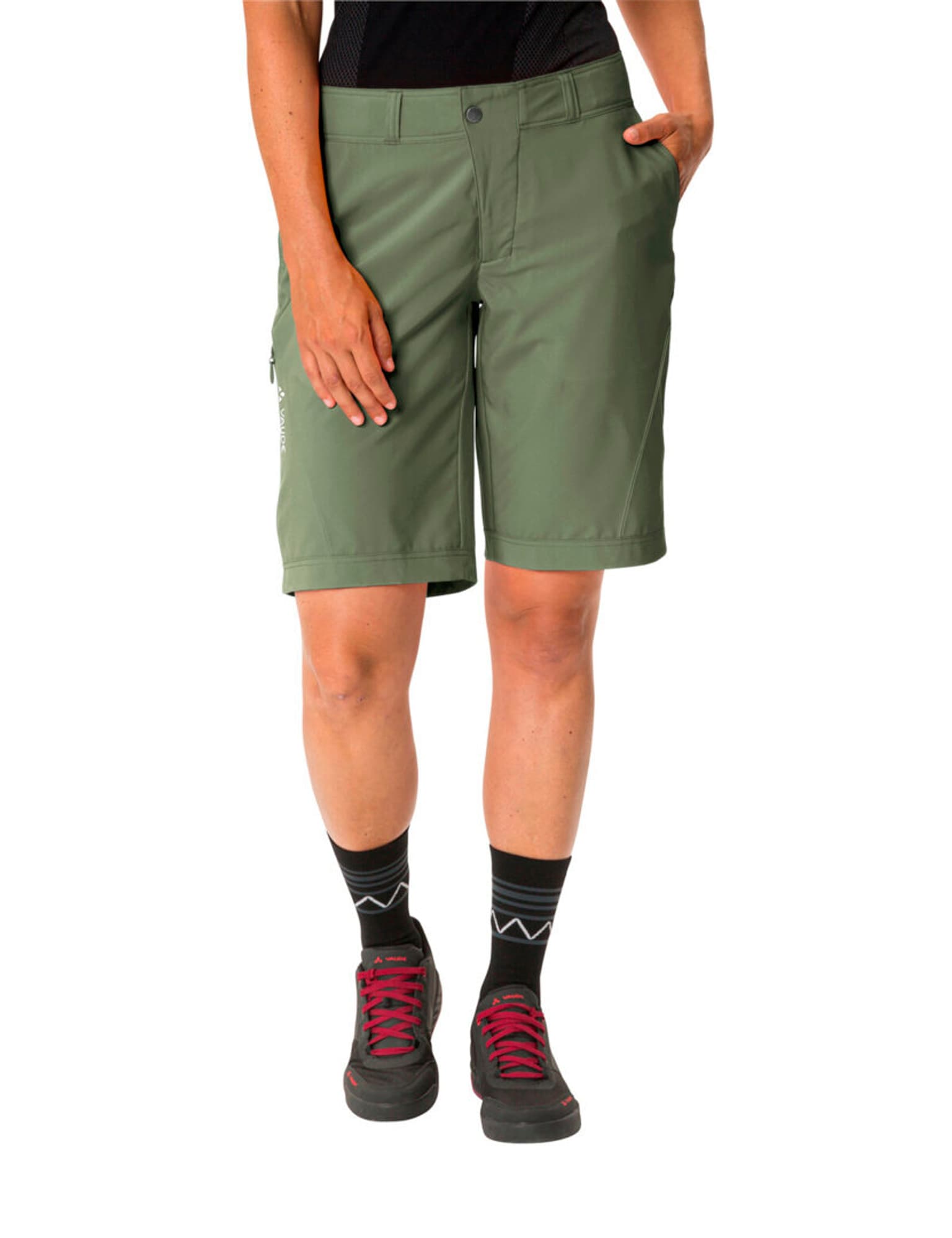 Vaude Ledro Shorts Bikeshorts khaki 3