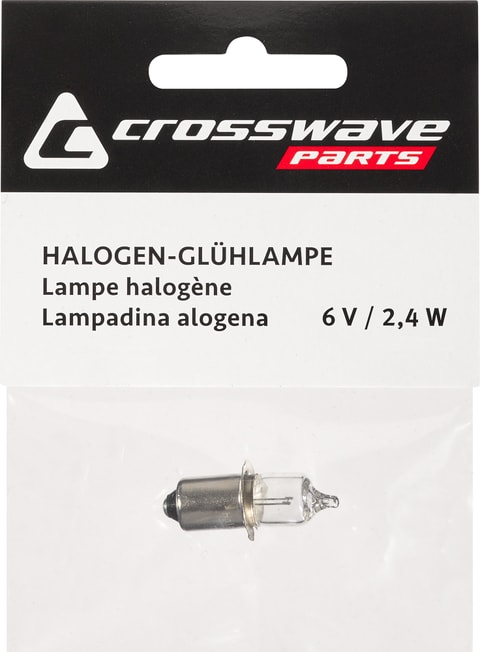 Crosswave Lampade alogene 6 V 2,4 A Lampada