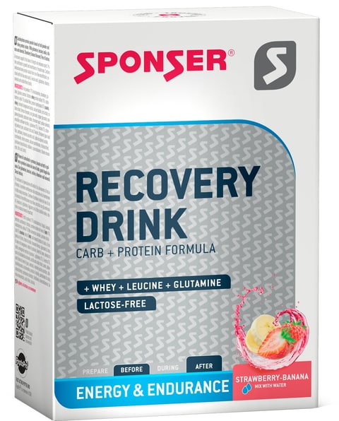 Sponser Recovery Drink Box Proteinpulver