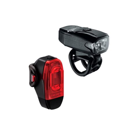 Lezyne KTV Drive + Pair black Luce per bici