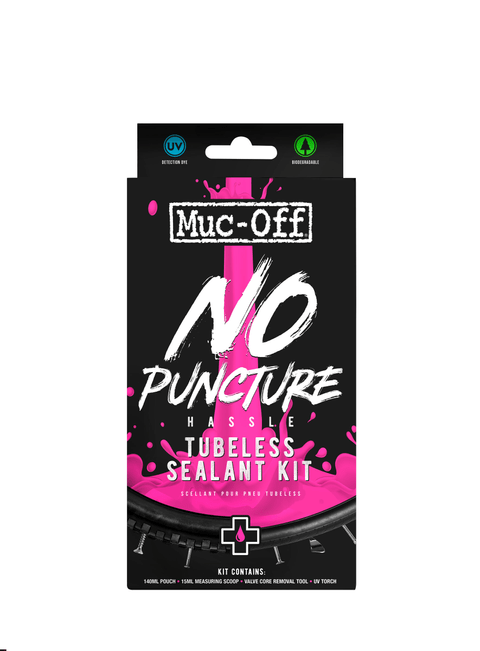 MucOff Tubeless Kit No Puncture Hassle Produit d'étanchéité pour pneus