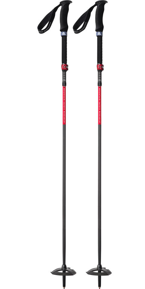 MSR Dynalock Ascent Carbon 120 - 140 cm Bastoncino per escursioni con le racchette da neve