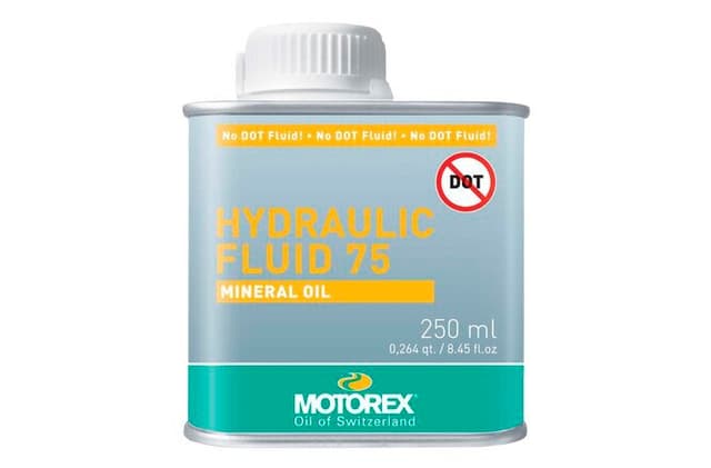 motorex Hydraulic Fluid 75 Mineralöl Bremsflüssigkeit Flasche 250 ml Schmiermittel