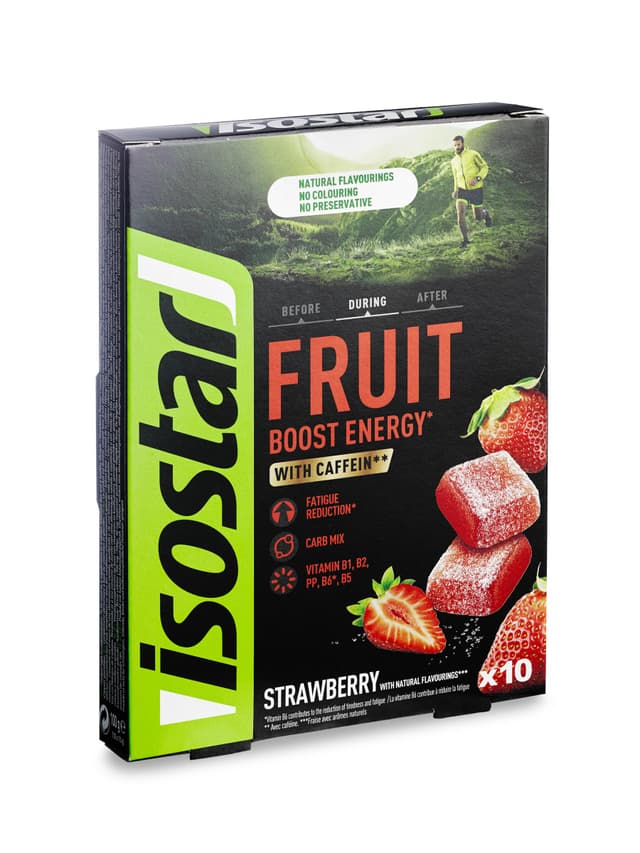 isostar Fruit Boost Energy Kaugummi