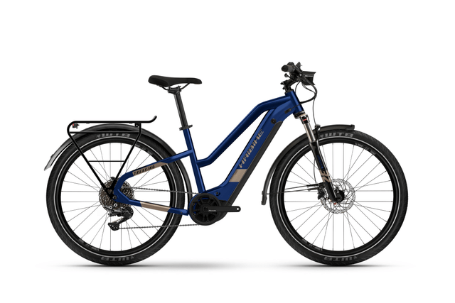 haibike Trekking 7 Bicicletta elettrica 25km/h blu