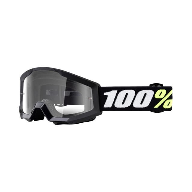 100 Strata Mini MTB Goggle schwarz