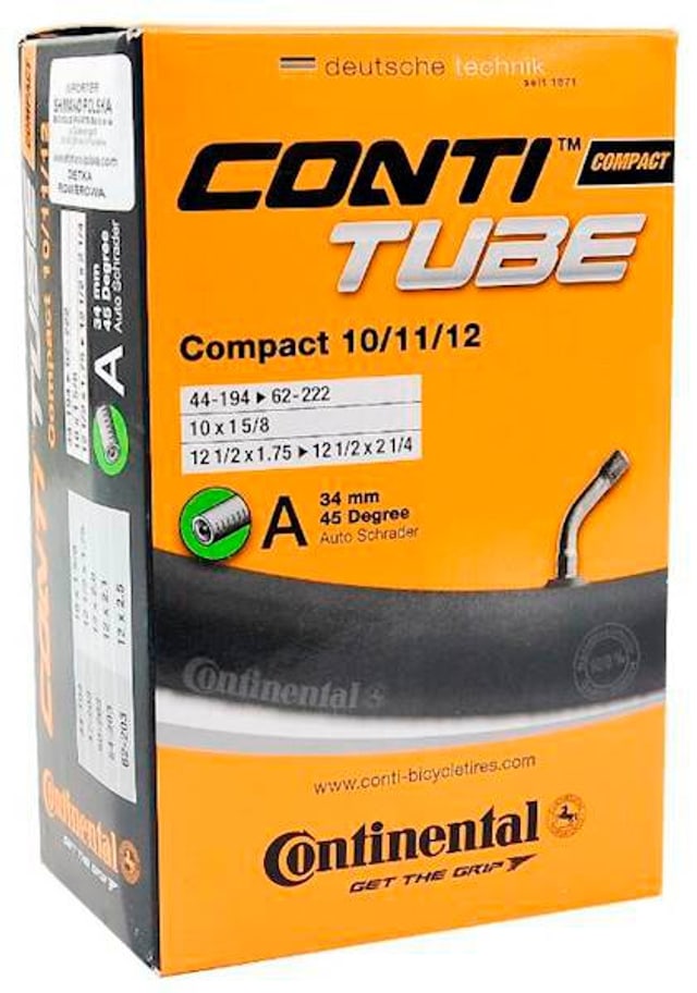 Continental Conti Compact 10/11/12 Chambre à air pour vélo