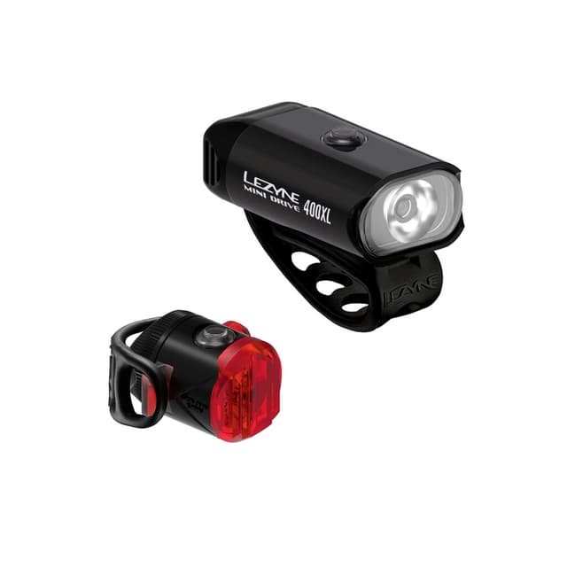 lezyne Mini Drive 400Xl / Femto USB Pair Éclairage pour vélo