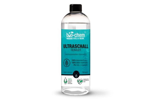 bio-chem Ultraschallreiniger 750 ml ohne Sprühkopf mit Messbecher Spezialreiniger