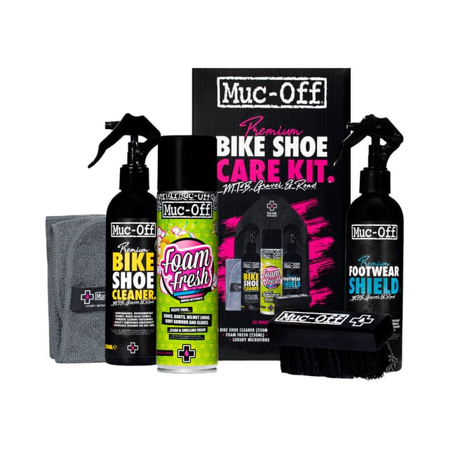 mucoff Premium Bike Shoe Care Kit Pflegemittel