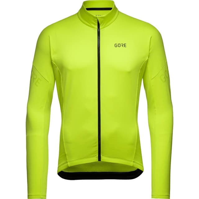 gore C3 Thermo Jersey Bikejacke neongelb