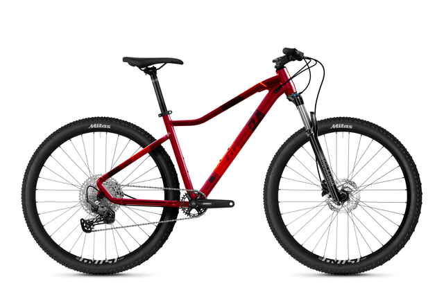ghost Lanao Pro 27.5 Mountain bike tempo libero (Hardtail) rosso-scuro