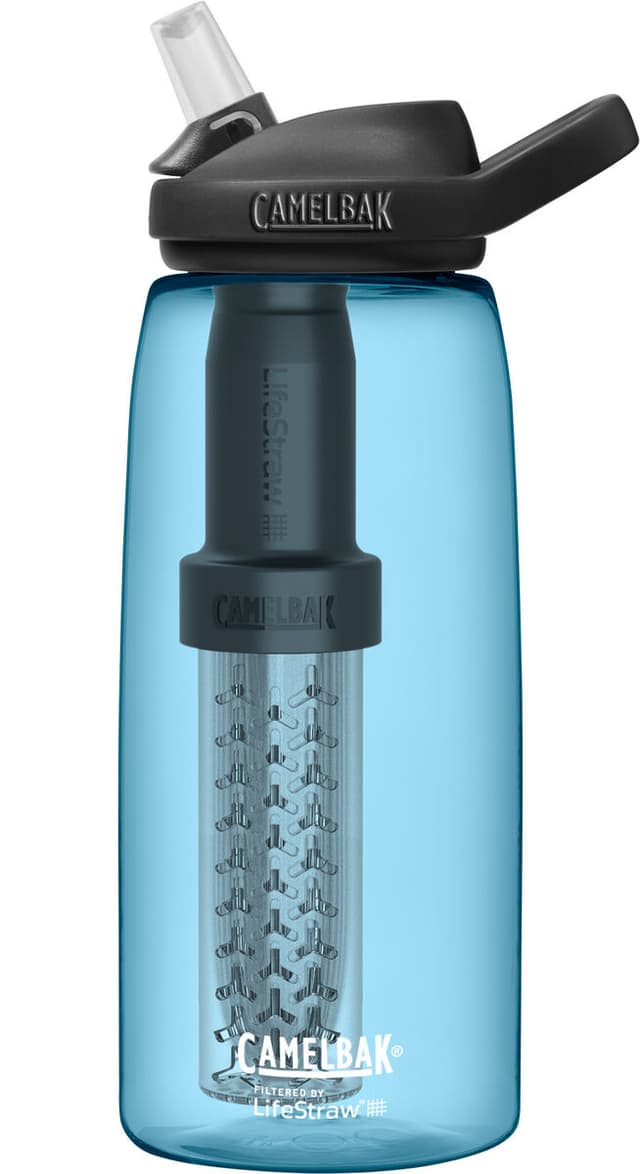 camelbak Eddy+ Bottle Lifestraw 1.0l Filtro dell'acqua blu