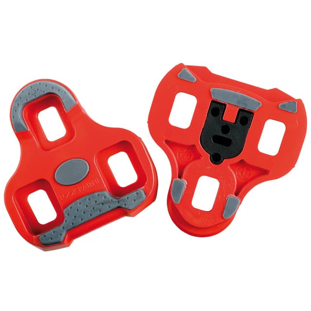 Look Cleats Keo Grip rouge (9°) Taquets