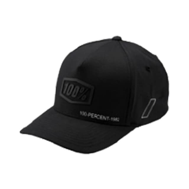 100 Shadow X-Fit Flexfit Cappellino nero