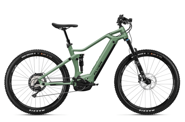 flyer Uproc3 8.70 27.5 Mountain bike elettrica (Fully) verde