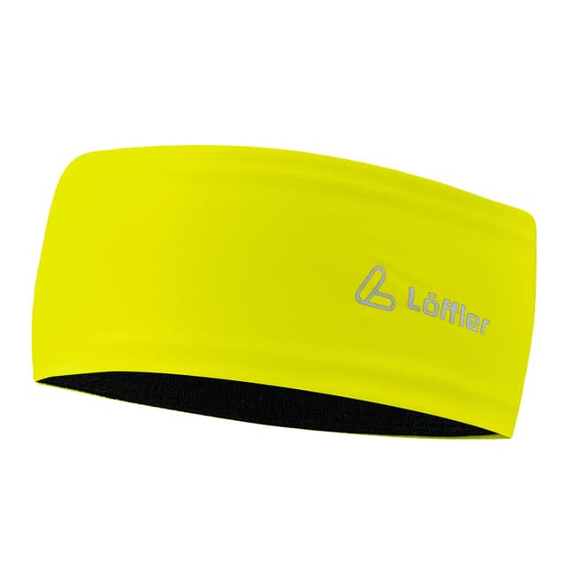 loeffler MONO HEADBAND Fascia per capelli giallo-neon