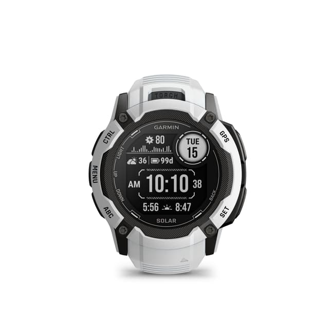 garmin Instinct 2X Solar Montre de sport gris-claire