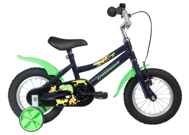 crosswave Jungle 12 Bicicletta per bambini blu-scuro