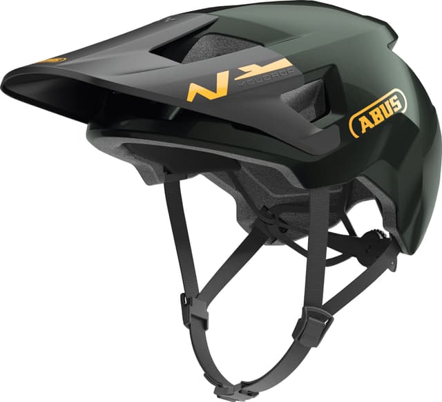 abus YouDrop Casco da bicicletta verde-scuro