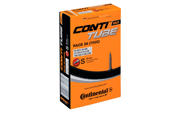 Continental Race 28 18/25-622/630 Light Prestaventil 80 mm Chambre à air pour vélo