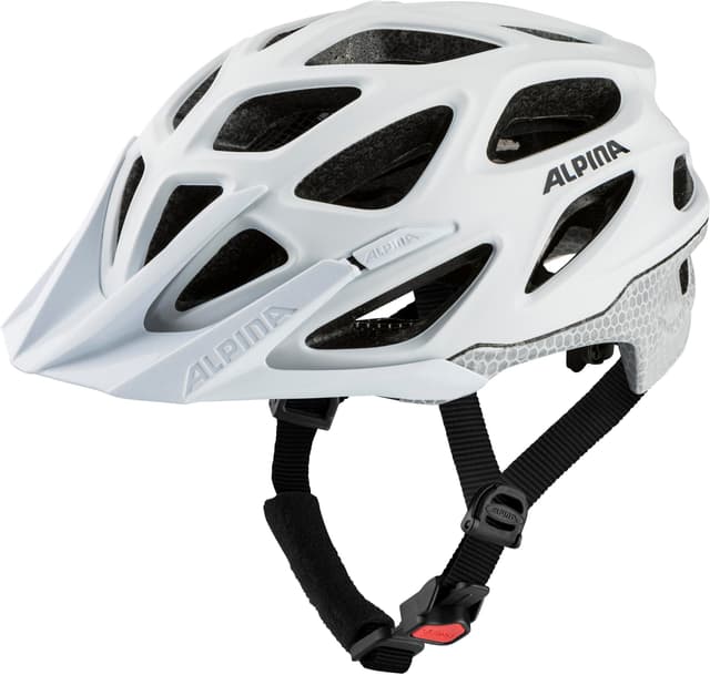 alpina MYTHOS REFLECTIVE white reflective Velohelm rohweiss