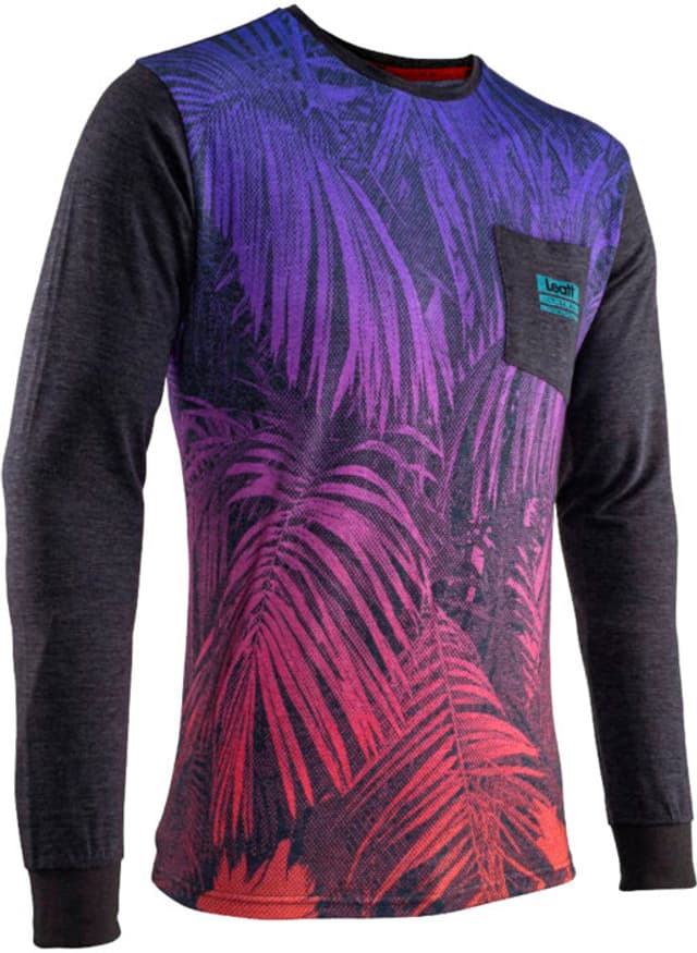 leatt Premium Long Shirt Chemise à manches longues violet