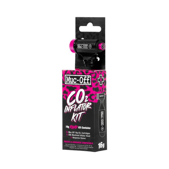 MucOff Kit de gonflage Road Pompe à vélo