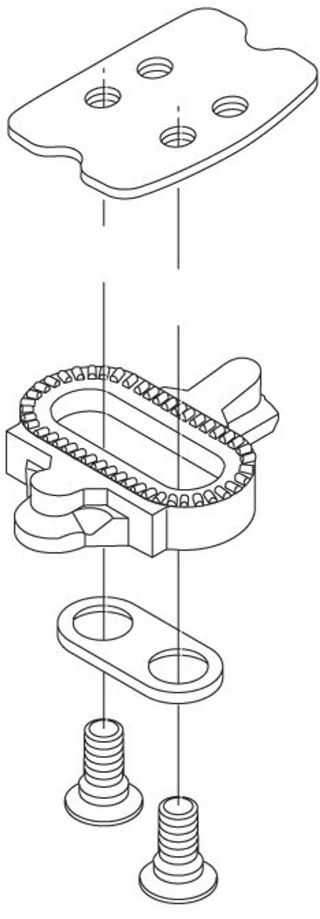 Shimano SM-SH56 Tacchetta Tacchetti